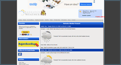 Desktop Screenshot of barbadosweather.org